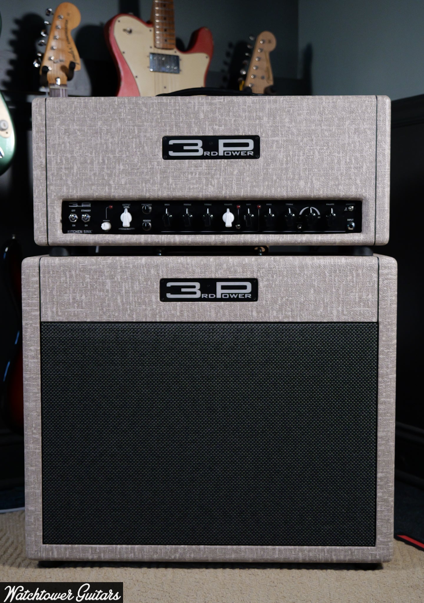 3rd Power Kitchen Sink Head and 1x12 Cabinet Vox Fawn Tolex