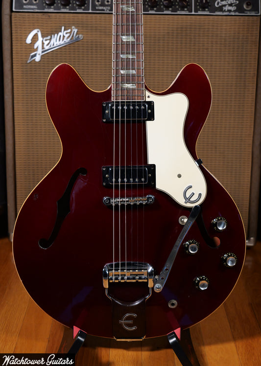 1967 Epiphone Riviera Sparkling Burgundy