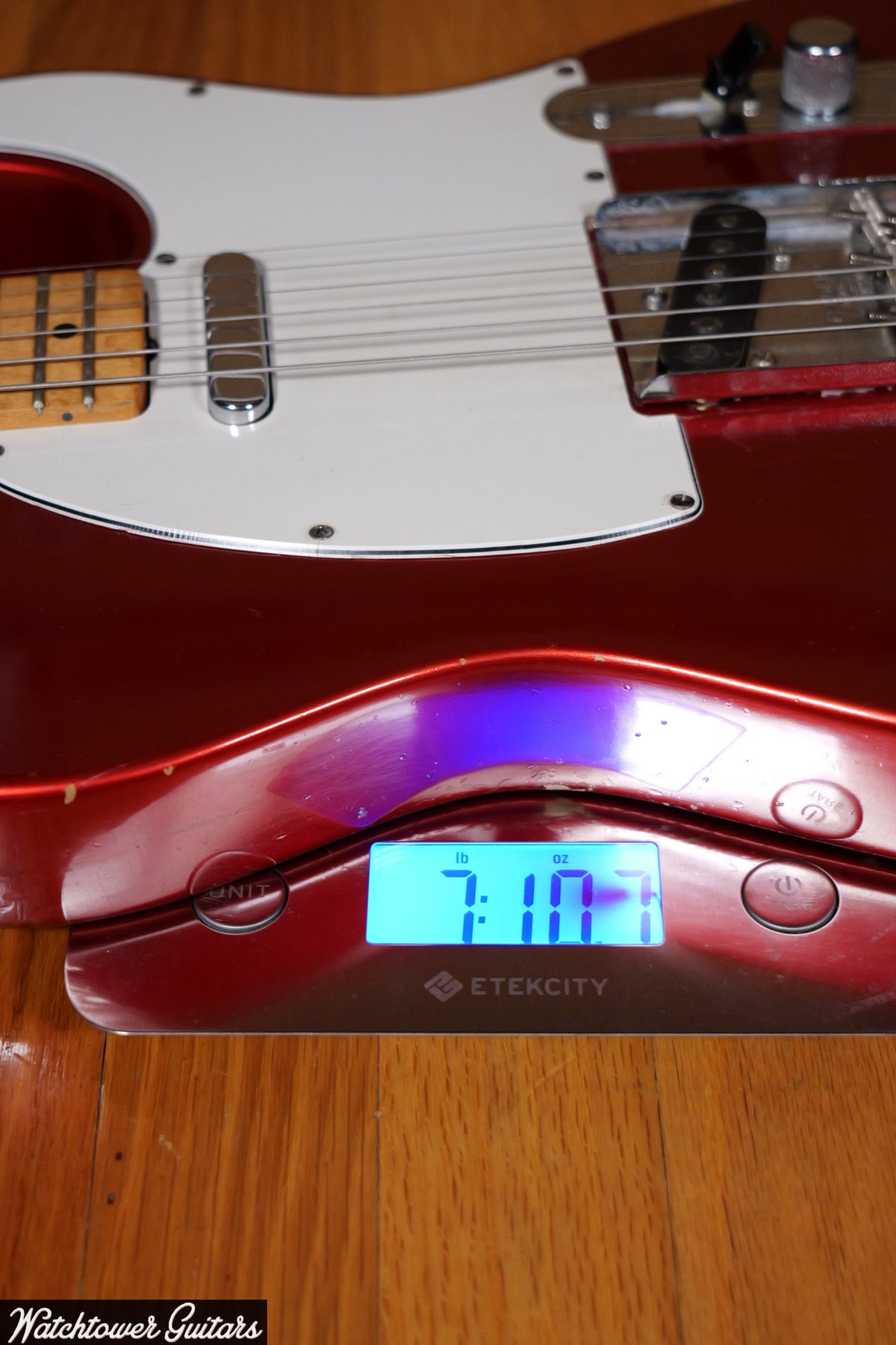 1966 Fender Telecaster Maple Cap Candy Apple Red
