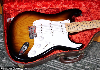 2004 Fender Custom Shop 1954 Stratocaster Sunburst John Cruz Masterbuilt