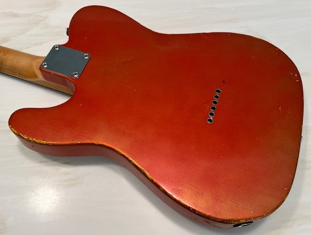 NEW Danocaster Single Cut Faded Candy Apple Red