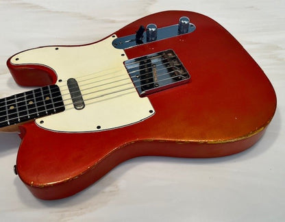NEW Danocaster Single Cut Candy Apple Red