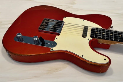 NEW Danocaster Single Cut Candy Apple Red