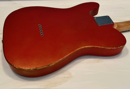 NEW Danocaster Single Cut Candy Apple Red