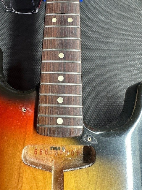 1973 Fender Stratocaster Hardtail Sunburst SN/381439