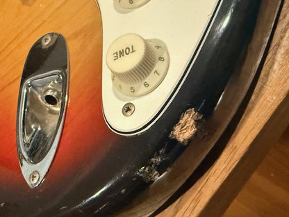 1973 Fender Stratocaster Hardtail Sunburst SN/381439