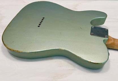 NEW Danocaster Single Cut - Iced Blue Metallic