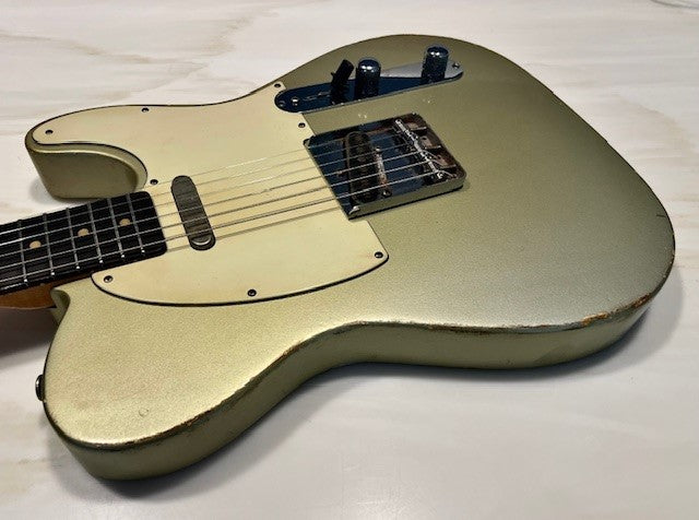 NEW Danocaster Single Cut - Inca Silver !