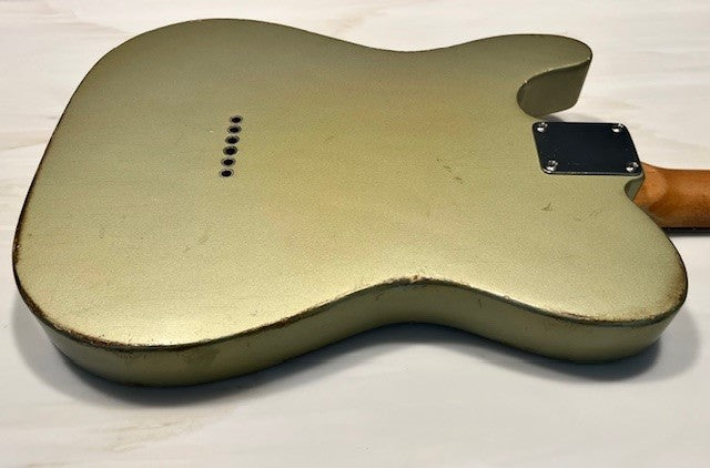 NEW Danocaster Single Cut - Inca Silver !