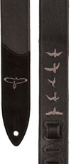 PRS Premium Leather 2" Strap Embroidered Birds