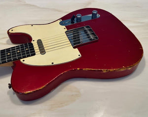 NEW Danocaster Single Cut Candy Apple Red