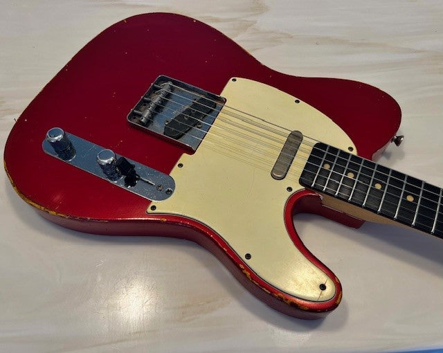 NEW Danocaster Single Cut Candy Apple Red