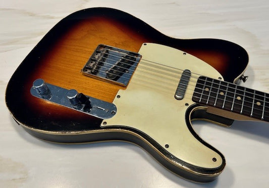 NEW Danocaster Single Cut Sunburst with Binding