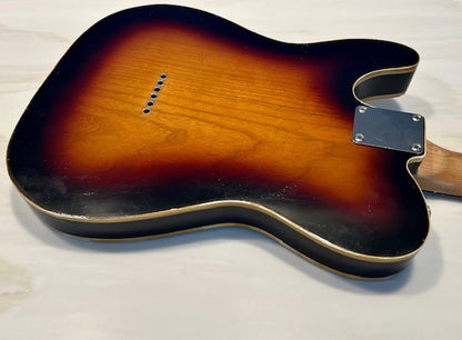 NEW Danocaster Single Cut Sunburst with Binding