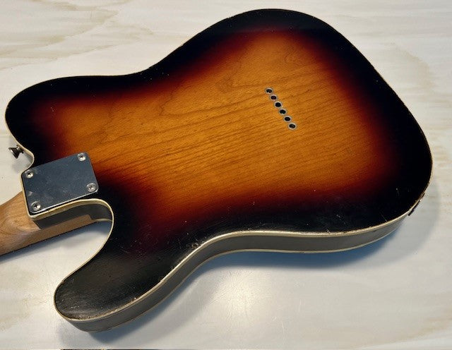 NEW Danocaster Single Cut Sunburst with Binding