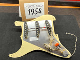 Virgil Arlo Model 1954 Strat Pickups, Tan covers wired in creme Pickguard EJ style !