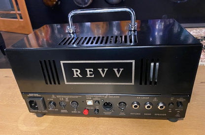 Revv G20 2-channel Guitar amp head with reactive load and Virtual Cabs SHOP DEMO