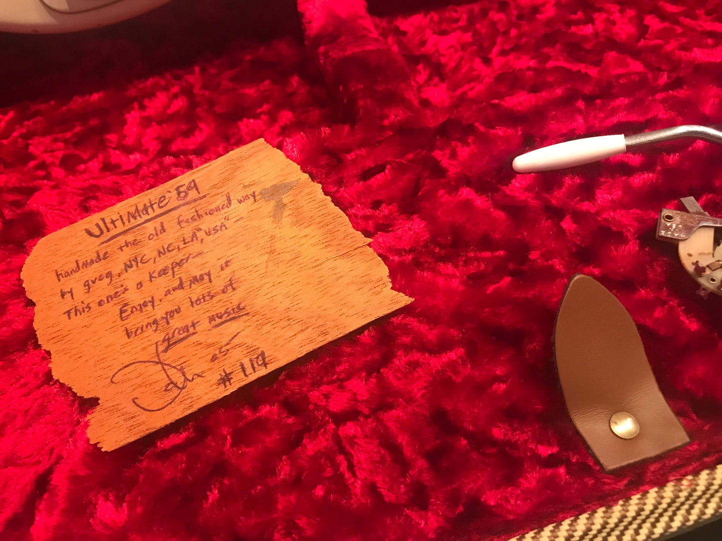 2005 GVCG Ultimate '59 S style Greenwich Village Custom Guitars