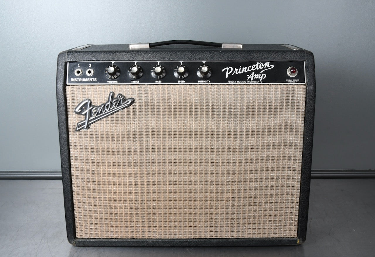 1966 Fender Princeton Amp, Non-Reverb model with 12" speaker