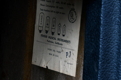 1966 Fender Princeton Amp, Non-Reverb model with 12" speaker