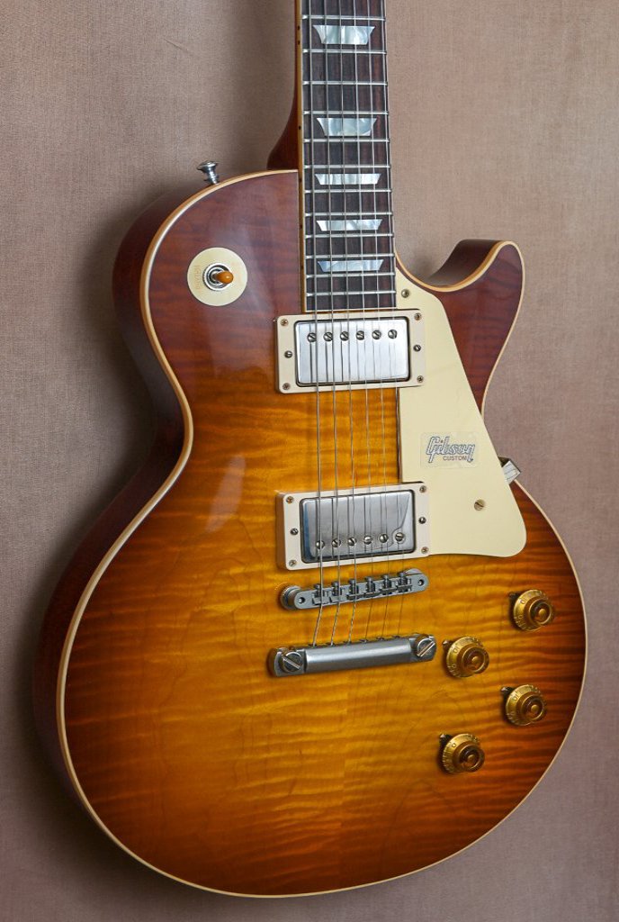2018 Gibson Les Paul '59 R9 Reissue Flametop Royal Iced Tea OHSC