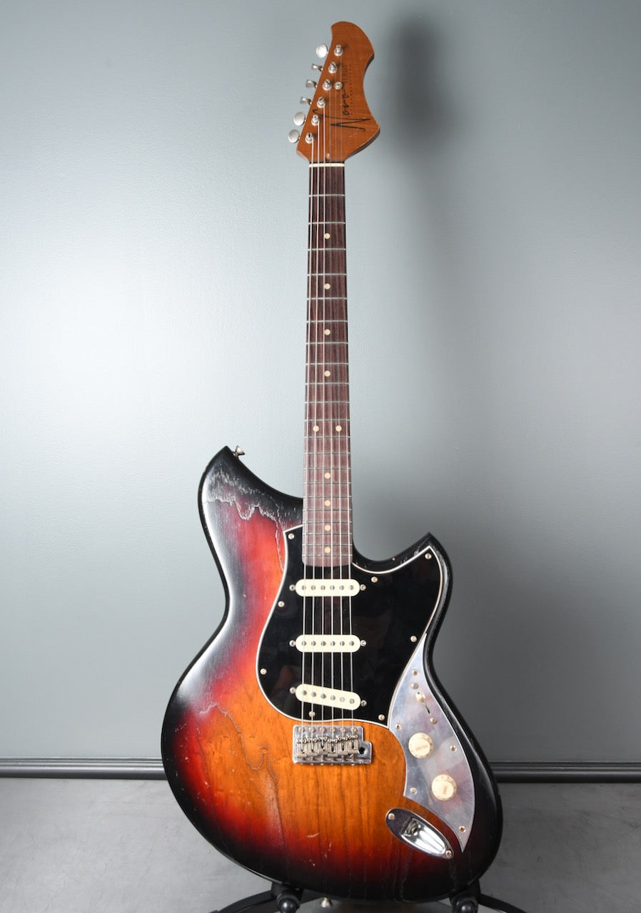 Novo Guitars Serus S '64 3 Tone Sunburst. Tempered Ash Body, Fralins!