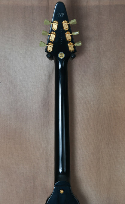 1991 Gibson Jimi Hendrix Hall of Fame Flying V Black OHSC