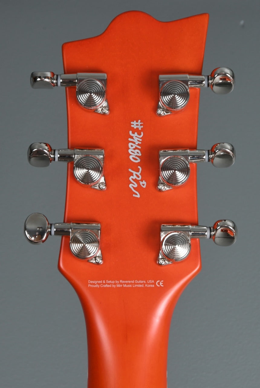 2020 Reverend Pete Anderson PA-1 RT Satin Rock Orange