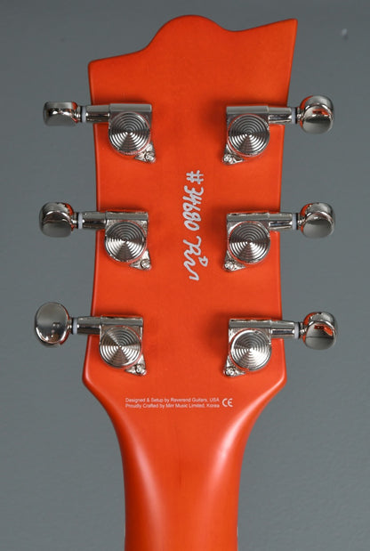 2020 Reverend Pete Anderson PA-1 RT Satin Rock Orange