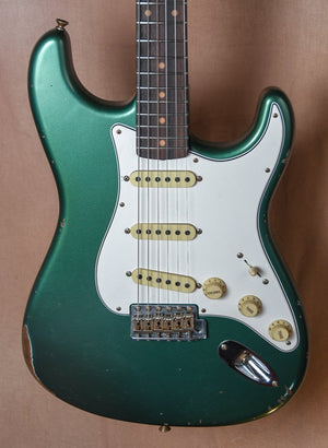 2018 Fender Custom Shop LTD Roasted Tomatillo Rosewood Strat Aged Faded Sherwood Green