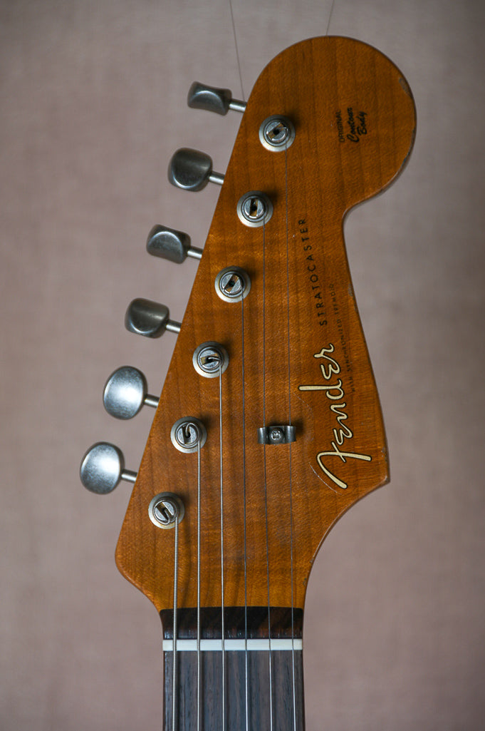 2018 Fender Custom Shop LTD Roasted Tomatillo Rosewood Strat Aged Faded Sherwood Green