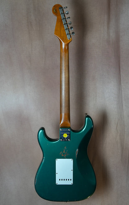 2018 Fender Custom Shop LTD Roasted Tomatillo Rosewood Strat Aged Faded Sherwood Green