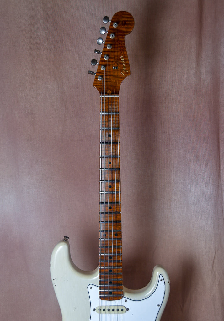 2018 Fender Custom Shop LTD Roasted Tomatillo Strat Maple Relic Aged '55 Desert Tan