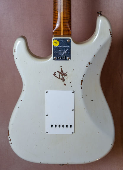 2018 Fender Custom Shop LTD Roasted Tomatillo Strat Maple Relic Aged '55 Desert Tan