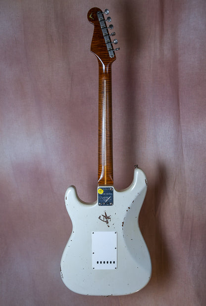 2018 Fender Custom Shop LTD Roasted Tomatillo Strat Maple Relic Aged '55 Desert Tan