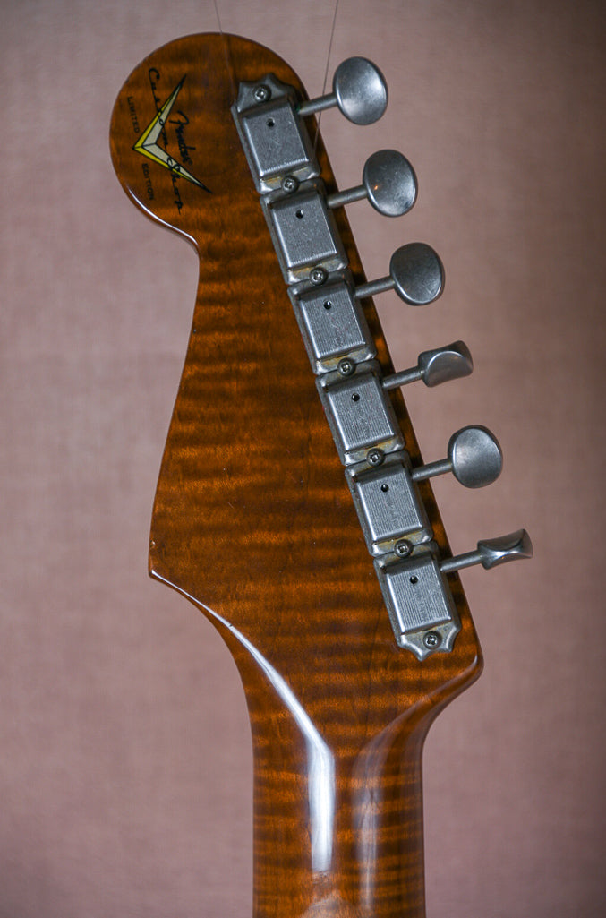 2018 Fender Custom Shop LTD Roasted Tomatillo Strat Maple Relic Aged '55 Desert Tan