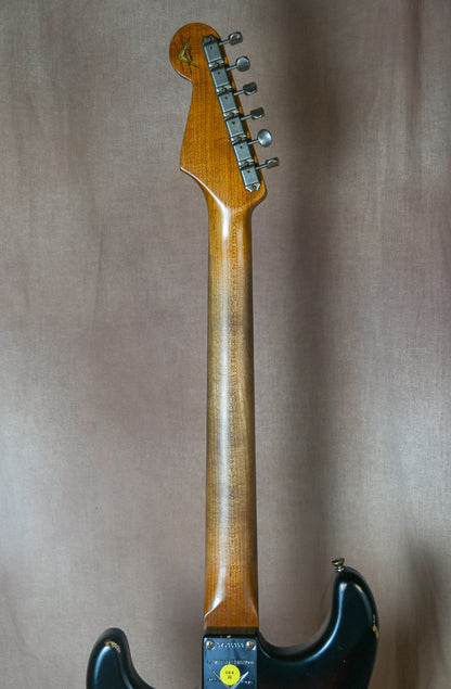 2018 Fender Custom Shop LTD Roasted Tomatillo Strat Rosewood Relic Wide Fade 3 Tone Sunburst