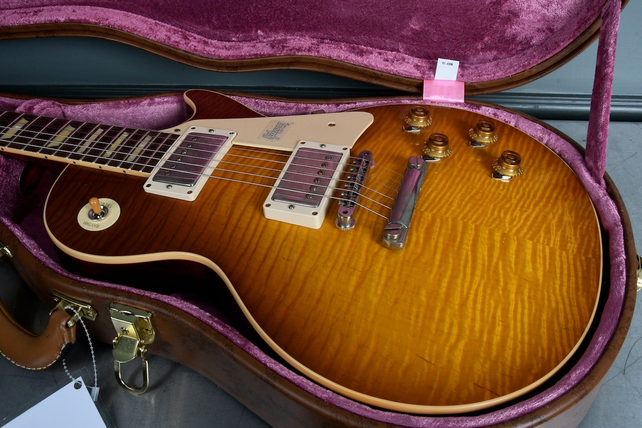 2019 Gibson 60th Anniversary Les Paul 1959 R9 Reissue Slow Iced Tea Fade