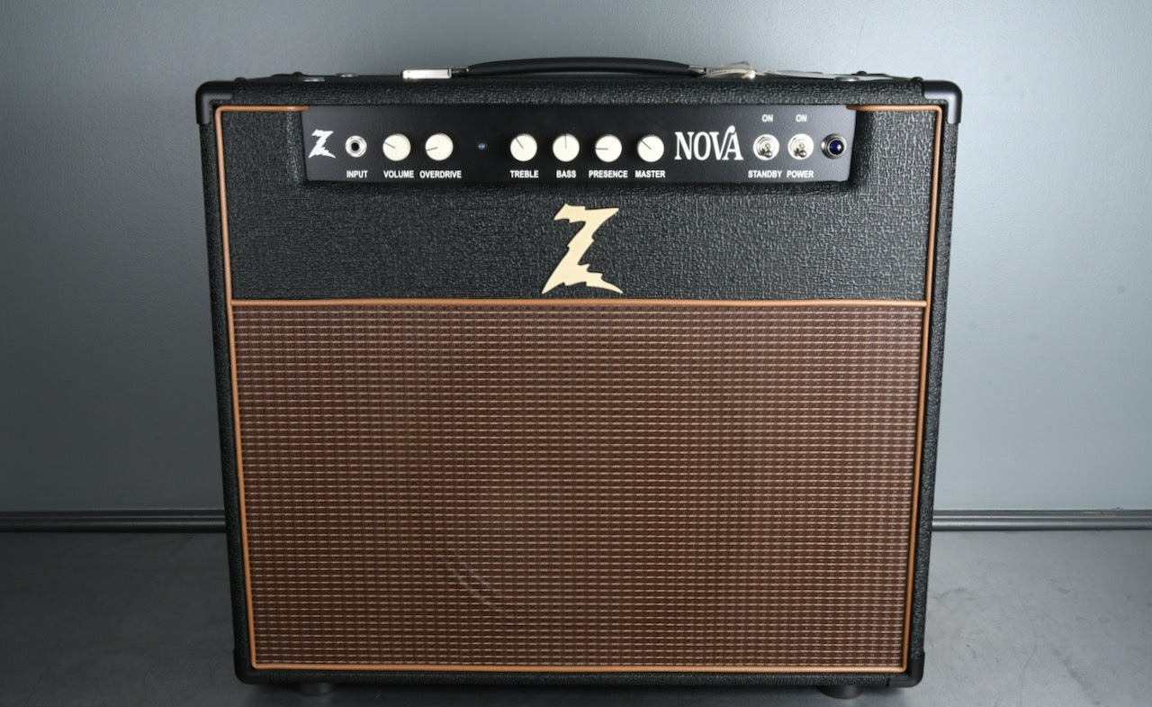 2019 Dr.Z Nova 1x12 Combo Black/Oxblood