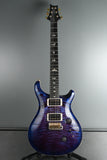 2020 PRS Custom 24 in Custom Color Violet Blue Burst 10 Top with Ebony Fingerboard