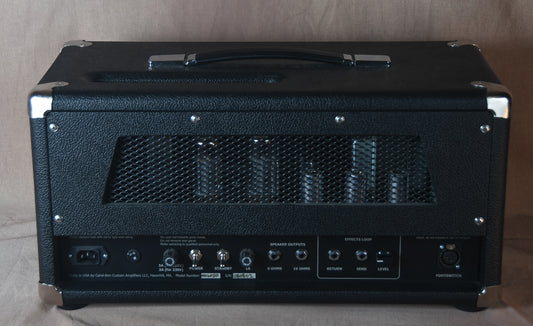 2008 Carol Ann OD-2 50 Watt Head Black Tolex