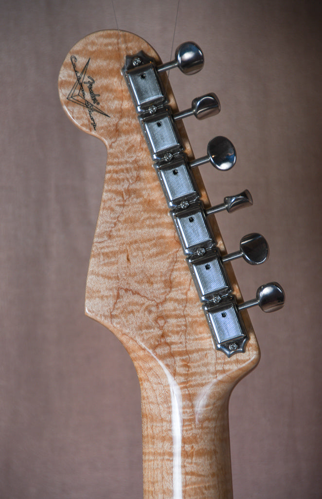 2004 Fender Custom Shop '56 Stratocaster Black NOS with 4A Flame Neck OHSC