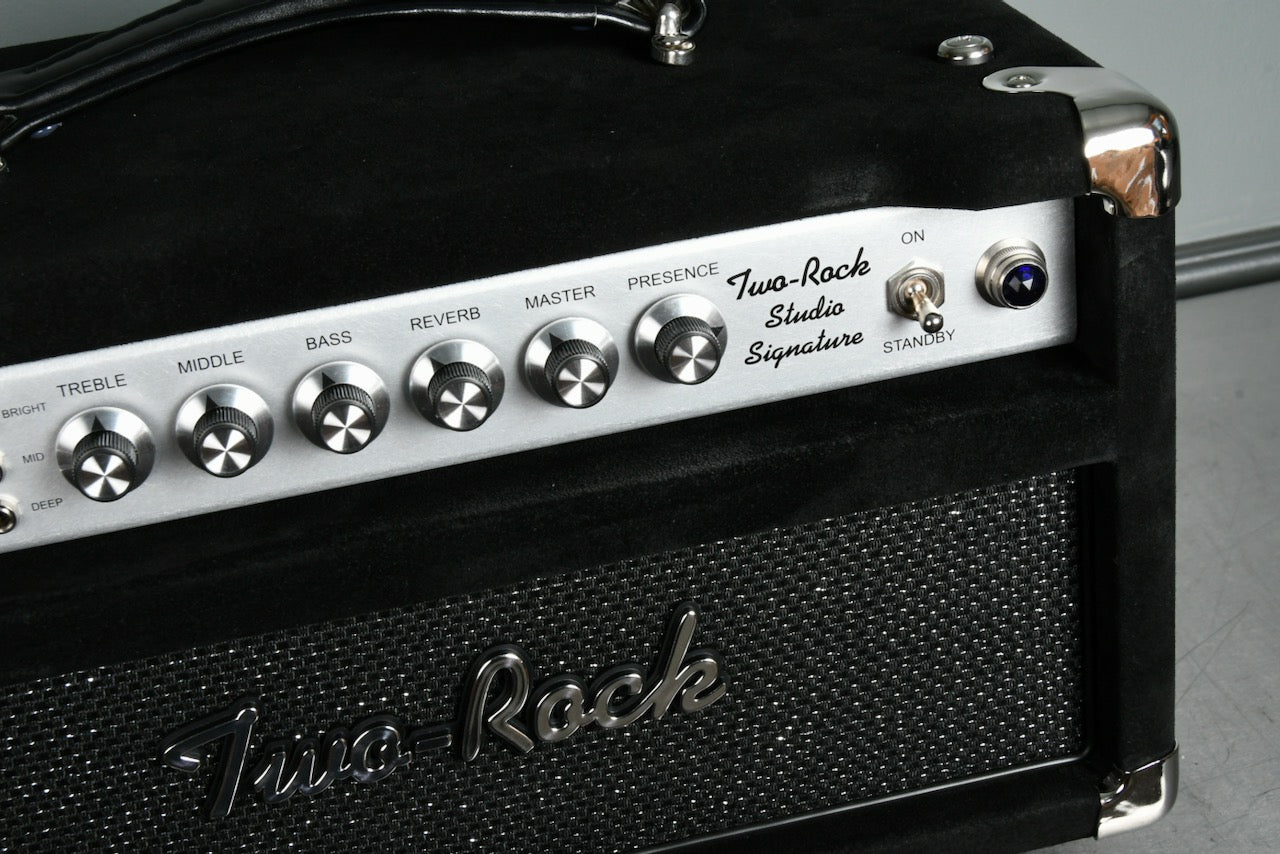 2020 Two Rock Studio Signature Head Black Suede