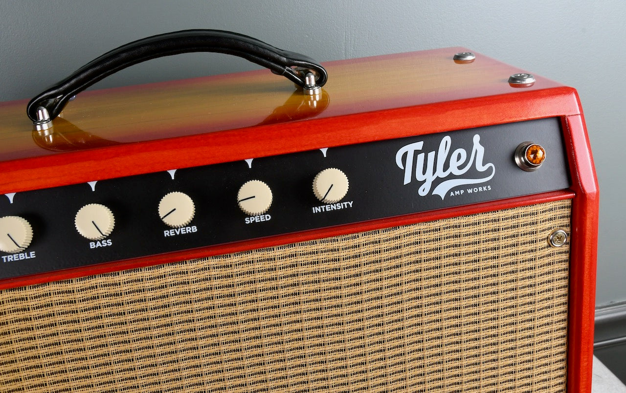 2020 Tyler Amp Works JT-22 1x12 Combo Custom Cherry Sunburst Wood Cabinet