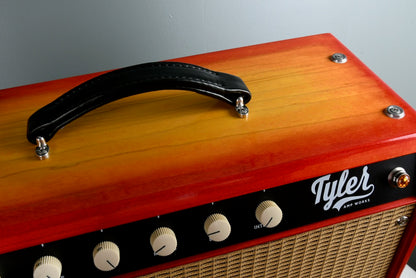 2020 Tyler Amp Works JT-22 1x12 Combo Custom Cherry Sunburst Wood Cabinet