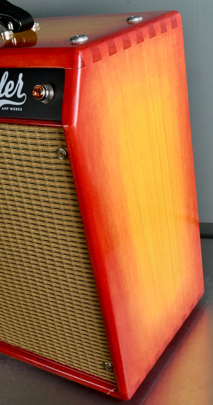 2020 Tyler Amp Works JT-22 1x12 Combo Custom Cherry Sunburst Wood Cabinet