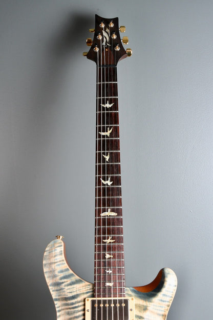 2006 PRS Modern Eagle Faded Blue Jean Brazilian Rosewood Neck