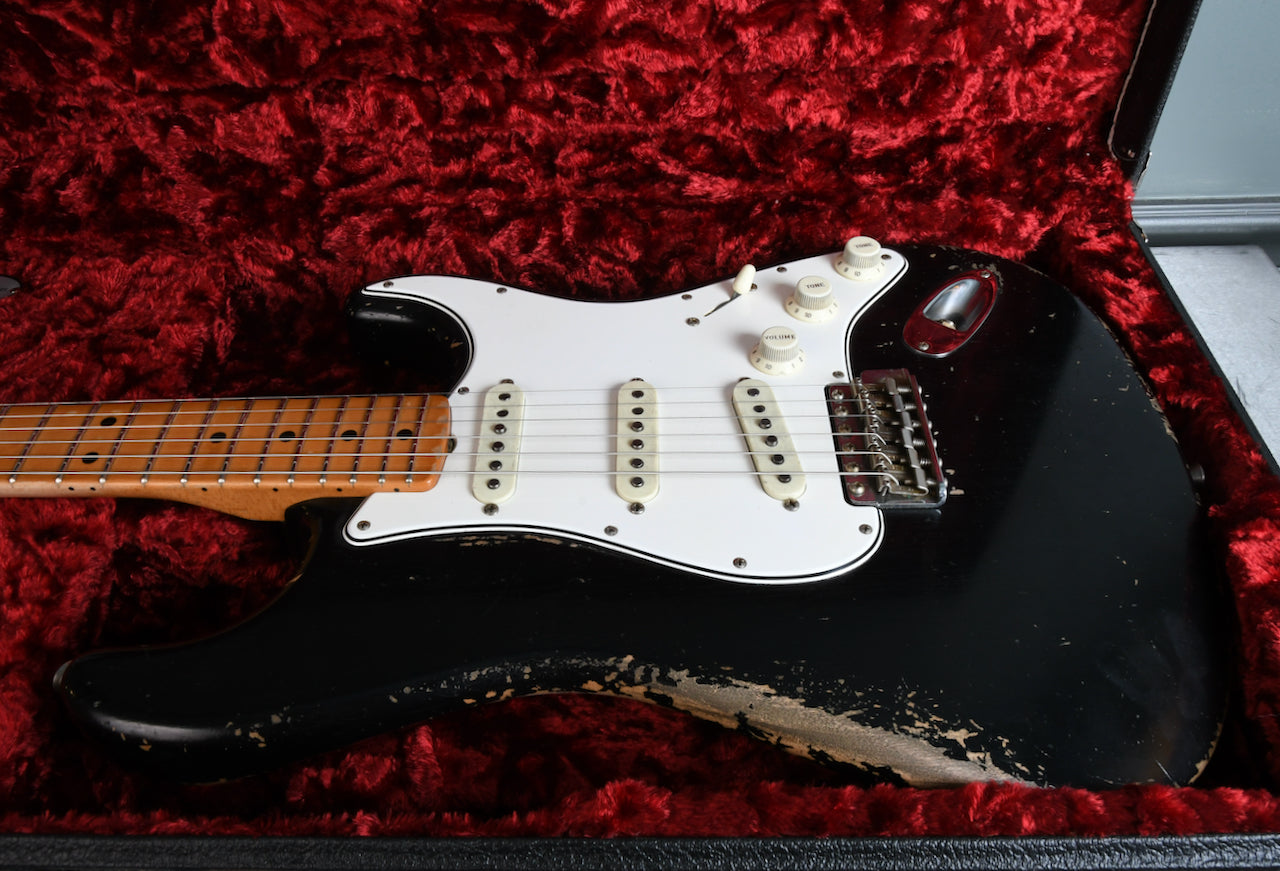 2018 Fender Custom Shop 1969 Relic Dale Wilson Masterbuilt Stratocaster Black