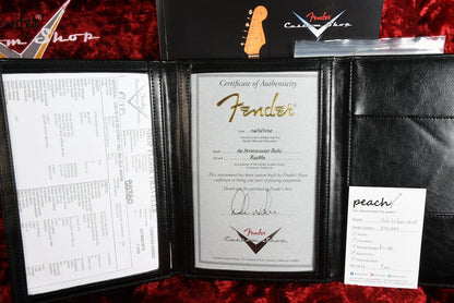 2018 Fender Custom Shop 1969 Relic Dale Wilson Masterbuilt Stratocaster Black