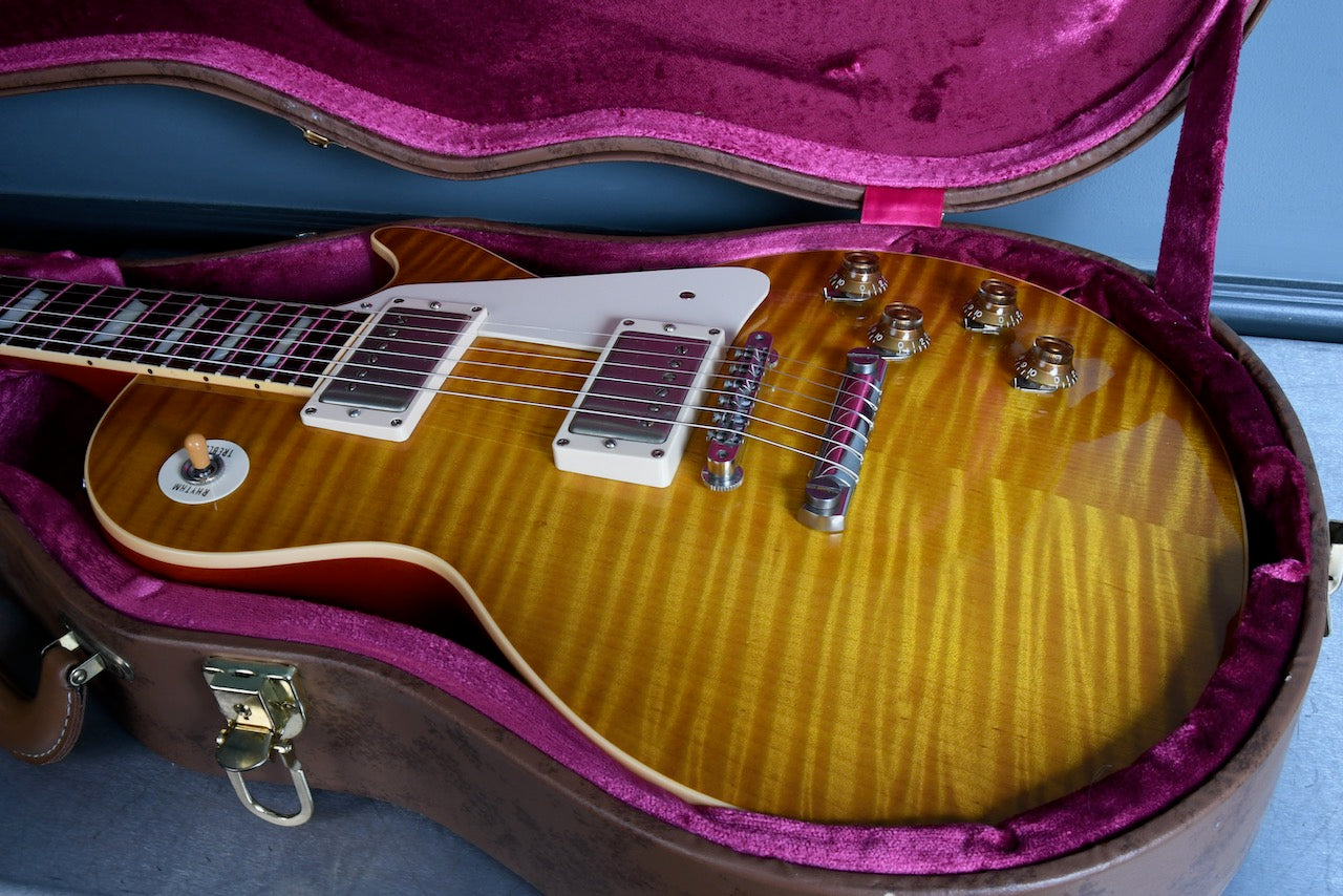 2012 Gibson 1959 Les Paul Standard Reissue R9 Lemon Burst OHSC